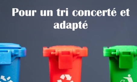 Déplacement du point de collecte Trilib rue Pelleport - Paris 20ème