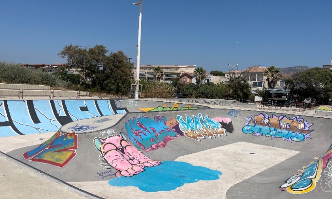 REPEINDRE LE BOWL DU PRADO