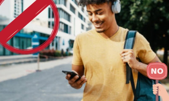 Pétition en faveur de l’interdiction (ou contre l’autorisation) de regarder son téléphone en marchant