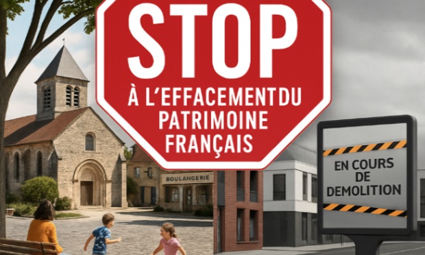 ????️ P&eacute;tition nationale pour la pr&eacute;servation du patrimoine fran&ccedil;ais