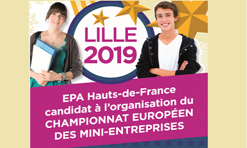 Oui au Championnat Européen des mini-entreprises en Hauts de France en 2019 !