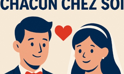 PÉTITION POUR LA NORMALISATION DU MARIAGE EN MODE “CHACUN CHEZ SOI” ????❤️????