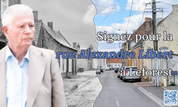 Aujourd'hui, il aurait eu 100 ans : signez pour la rue Alexandre Libert à Leforest