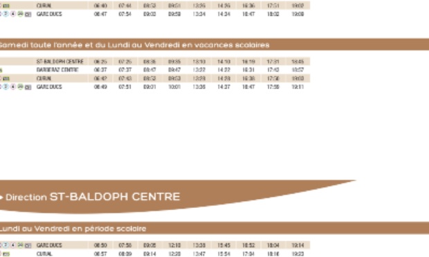 Pour un retour des horaires de bus adapt&eacute;s &agrave; notre quotidien !