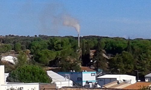 Pollution atmosphérique de l'usine Littoral Enrobés à Cournonterral
