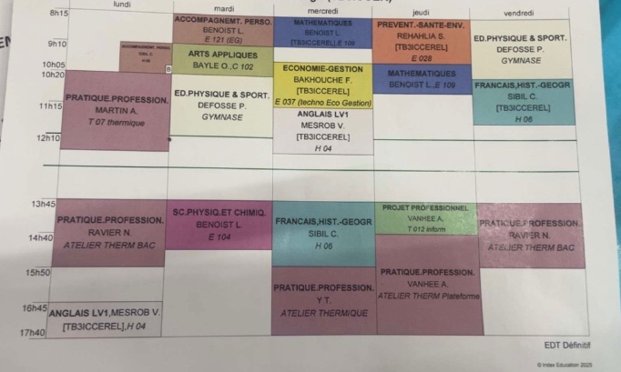 ANCIENS EMPLOIE DU TEMPS 1B3ICCER