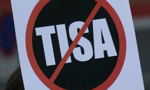 Arrêter le TISA négociation secrète de dérégulation des services au sein de l'UE