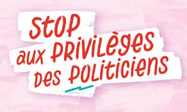 Pour une baisse des salaires des ministres en Belgique