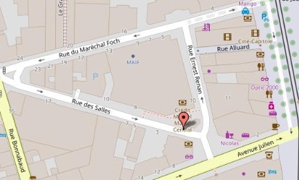 Pour la création d'un ralentisseur rue des Salles à Clermont-Ferrand