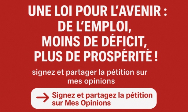 Relançons la France : économie, emploi, justice fiscale !