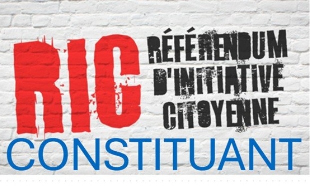 Exigeons le référendum d'initiative citoyenne constituant (RIC C) ! ...Pour une démocratie où le peuple décide vraiment...