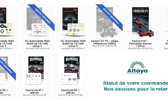 Stop à la mauvaise gestion des abonnements d'Altaya !