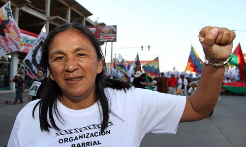 Pour la lib&eacute;ration de Milagro sala