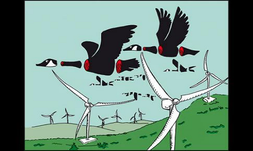 Non à l’installation de 5 éoliennes à Aubian - Garrigots