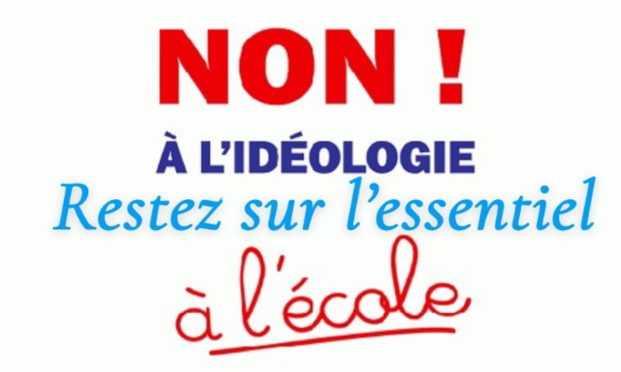 Pas d’idéologie à l’école restez dans les fondamentaux