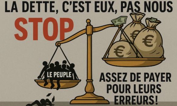 La dette, c’est eux, pas nous – Le peuple reprend son pouvoir