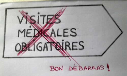 MERCI d'avoir ENFIN supprimé les visites médicales obligatoires !