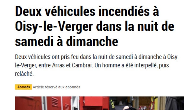 Lettre-pétition des habitants concernant la situation d’un voisin présentant des troubles
