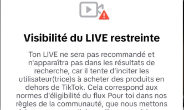 Stop à l'abus de pouvoir de TikTok contre les commerçants