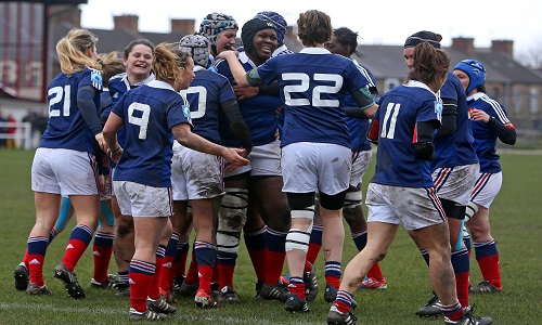 Remise en place du Staff de l'équipe de France de rugby Féminine avant la coupe du monde