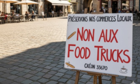 Stop à l'implantation de food trucks à Créon