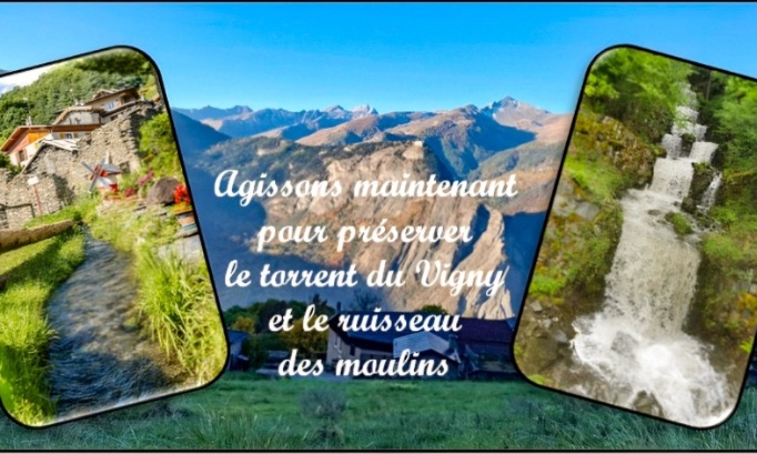 Abandon du projet de construction d'une microcentrale hydroélectrique sur le torrent du Vigny, Saint Michel de Maurienne 73140