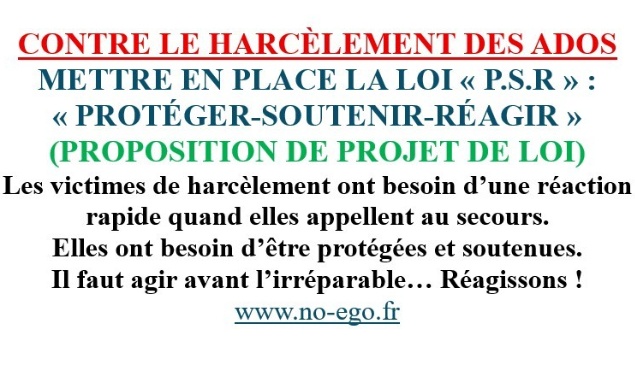 Contre le harcèlement des ados : loi 