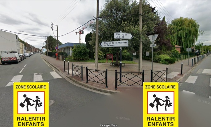 Sécurisons les abords de l'école Léonard de Vinci et de la Maison de la jeunesse Buisson