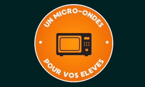 Installez un micro-ondes dans la cafétéria