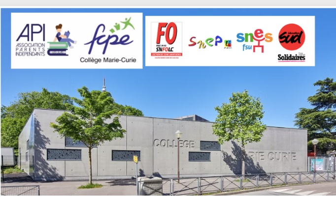 Collège Marie Curie des Lilas :  Pas assez de moyens par rapport au nombre d'élèves en forte augmentation !