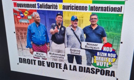 Pour plus de dignité et de droits pour la diaspora mauricienne