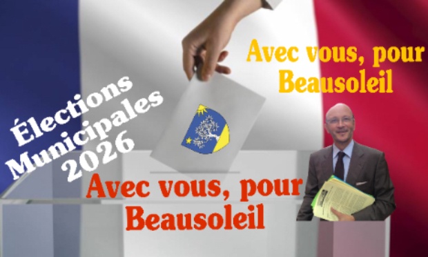 Ensemble, changeons la façon de gouverner Beausoleil !
