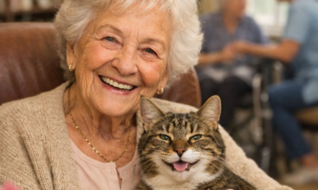 Pour des animaux dans tous les EHPAD de France !