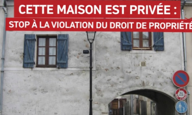 Stop aux atteintes publiques à la propriété privée