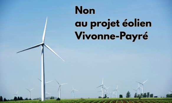 NON au projet éolien Vivonne-Payré