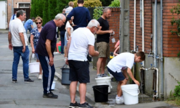 Stop aux coupures et à la faible pression d’eau à Dampremy (Charleroi)