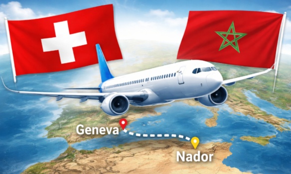 Pour un vol direct Genève – Nador