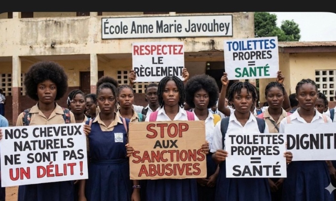 Pour le respect du règlement et de la dignité à l’école Anne Marie Javouhey