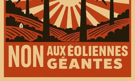 NON au projet éolien à Sars-la-Bruyère – Belgique