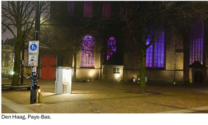 Mettre à disposition des urinoirs publics a Binche