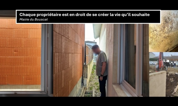 Le Bouscat : 1 permis abusif = 1 famille murée vivante, stop à l’injustice des élus !
