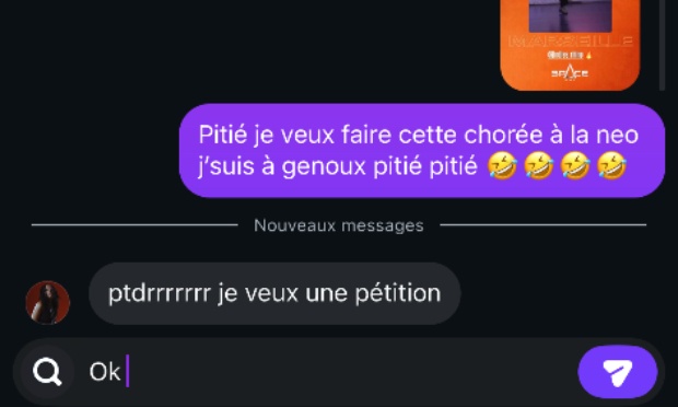 ELLE ME DIT QU’ELLE VEUT DU LOVE AVEEEEC MOI