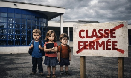 Non à la fermeture de classe dans notre école