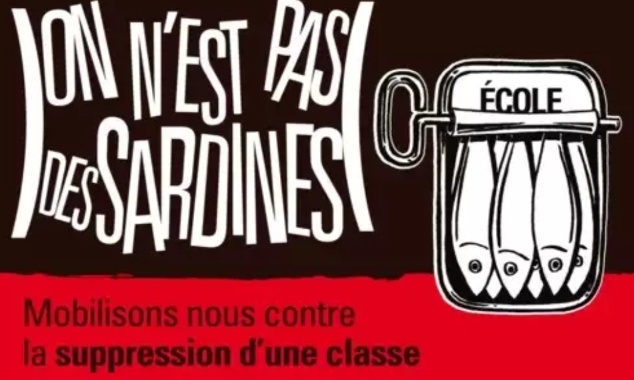 Non à la fermeture d'une classe à l'école de Senarpont