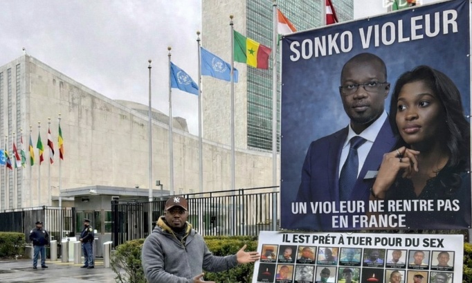 Non à l’entrée d’Ousmane Sonko en France Un homme accusé de viol ne doit pas tenir de meeting en France  La France ne doit pas accueillir un homme accusé de viol