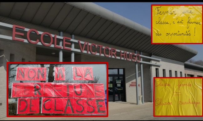 Pour sauver la classe de l'&eacute;cole Victor Hugo &agrave; Ailly le Haut Clocher