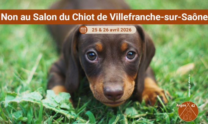Non au Salon du Chiot de Villefranche-sur-Sa&ocirc;ne !