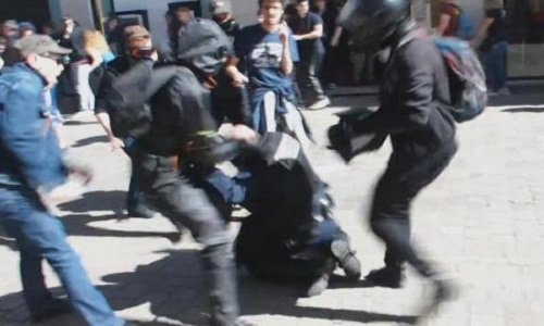 Interdiction des mouvements d'ultra gauche de manifester avec violence contre les forces de l'ordre