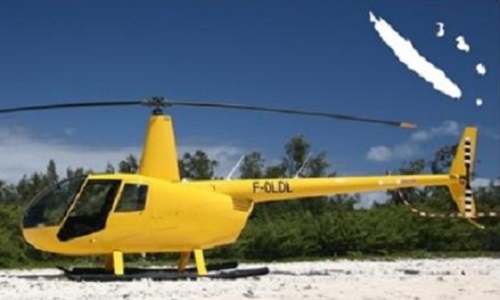 Pour l'interdiction des posés d'hélicoptères de charter ou privés sur les ilots du lagon de Nouvelle Calédonie