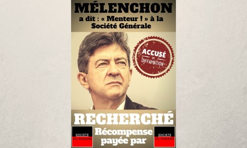 Soutien à Jean-Luc Mélenchon face à la Société Générale